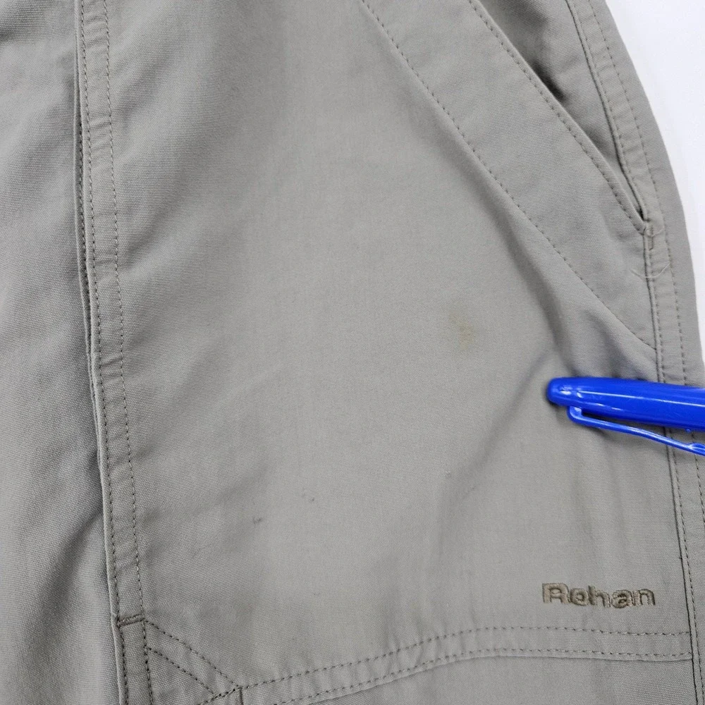 Rohan Fusion Trousers Pants Mens 36 Outdoors Travel Walking Quick Dry Gray